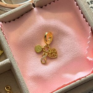 Pandora Family Gold Charm